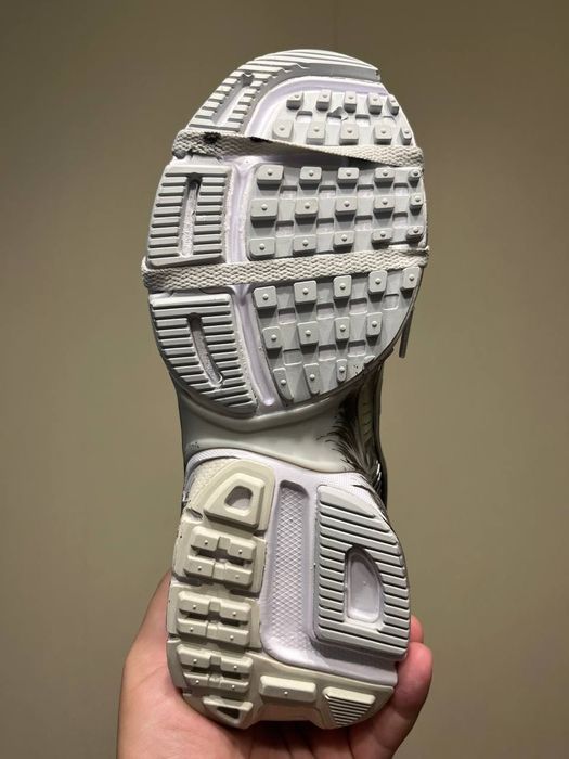 ЕЛІТНІ! Nike V2K Runtekk White Silver Custom 36 37 38 39 40 41 42 43 44 45 найк в2к рантек білі сірі кастом