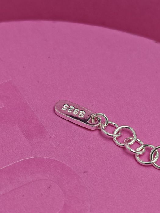 Bransoletka z misiem srebro i żółte srebro vermeil 925