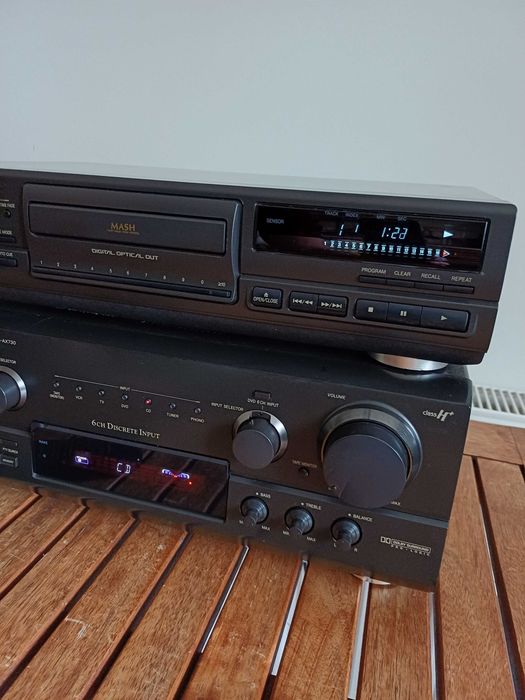 Zestaw Technics SA-AX730 i SL-PG590
