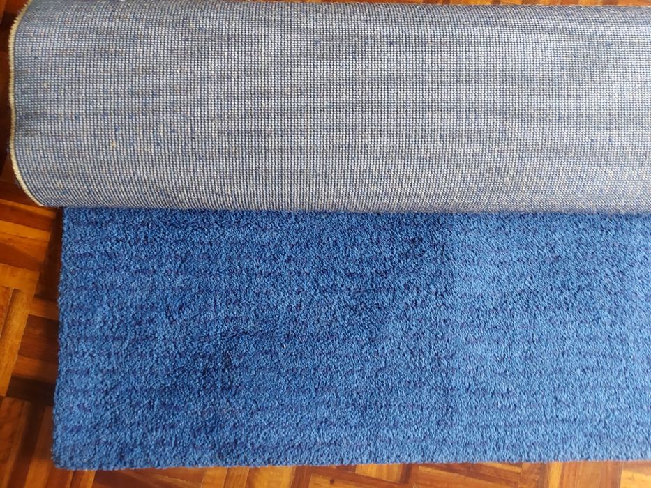 Tapete pelo curto azul, 133x195 cm, IKEA Langstead