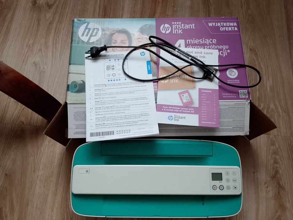 Drukarka HP DeskJet 3700 kolorowa
