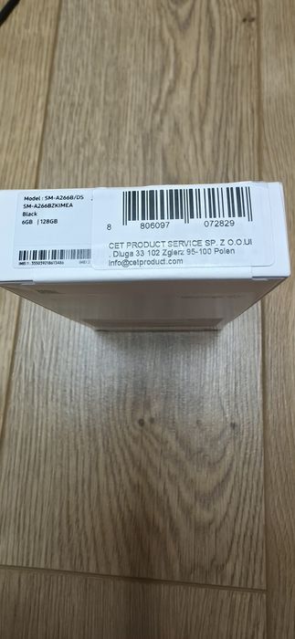 Samsung Galaxy A26 5G Nowy czarny