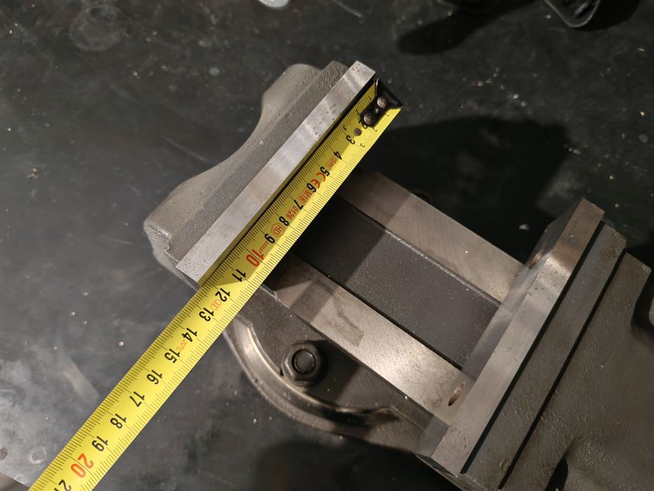 Imadło maszynowe obrotowe Luna 125/100