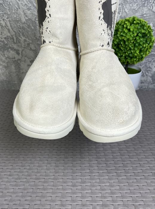 UGG угги ботинки сапоги 38 размер женские бежевые