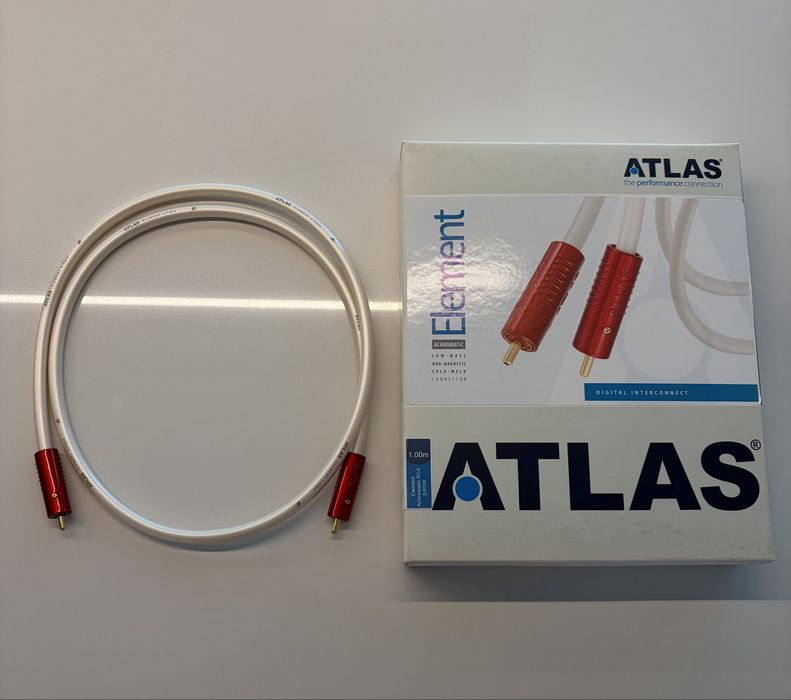 Atlas Element Achromatic - Kabel coaxial RCA 1m
