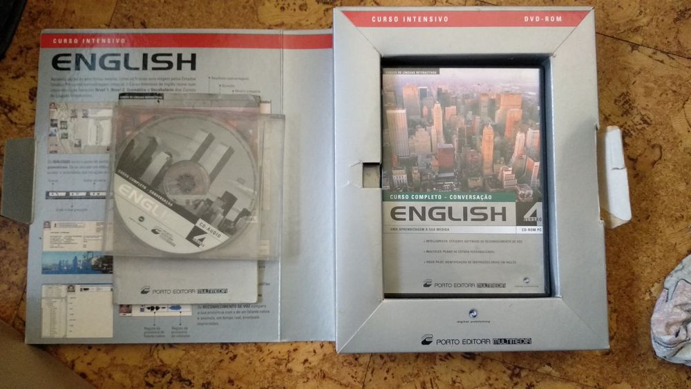 Curso intensivo English - versão 4 em DVD-Rom