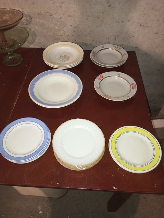 Тарілки різні види