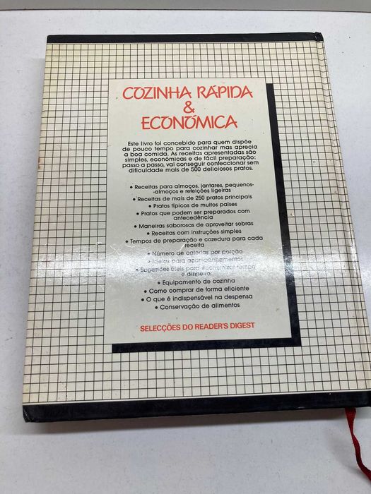 Livro - Cozinha Rápida e Económica (ctt editorial grátis)