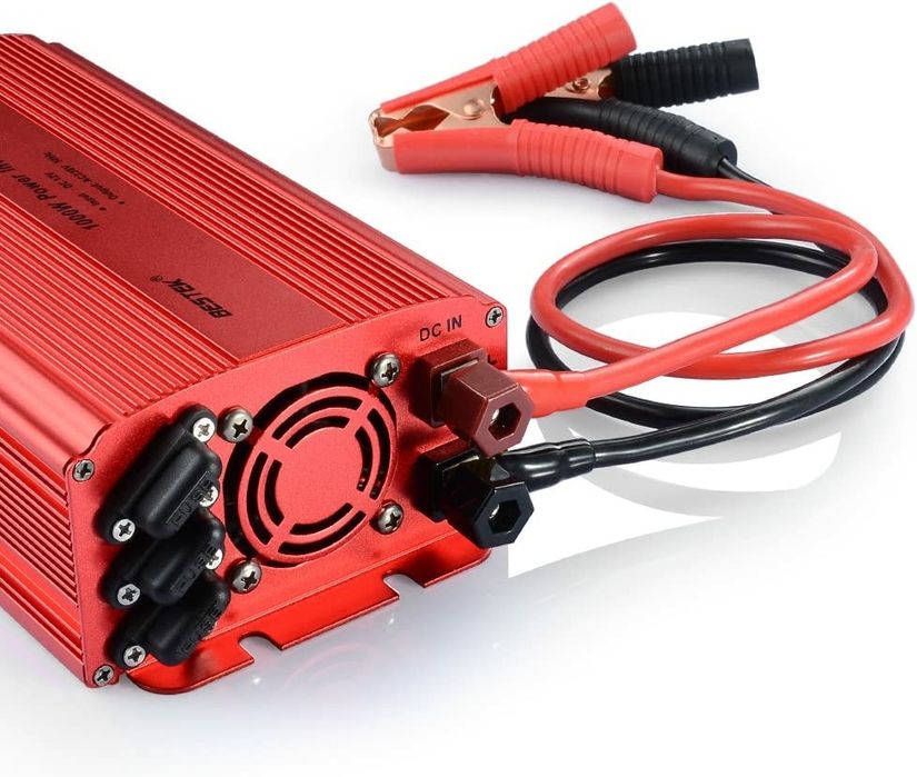 BESTEK 1000W Power Inverter DC 12V to AC Outlet 230V 240V.