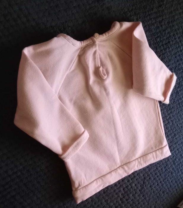 Fato  bebé , conjunto 2 peças - Zyppy - 6-9 meses - Cor-de-rosa