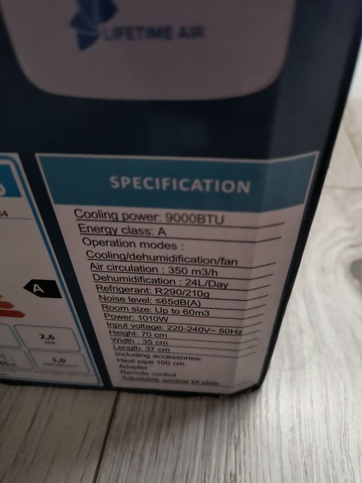 Klimatyzator przenośny