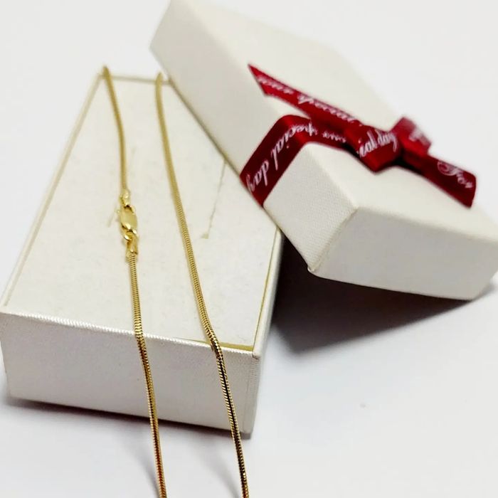 Złoty łańcuszek 585 linka