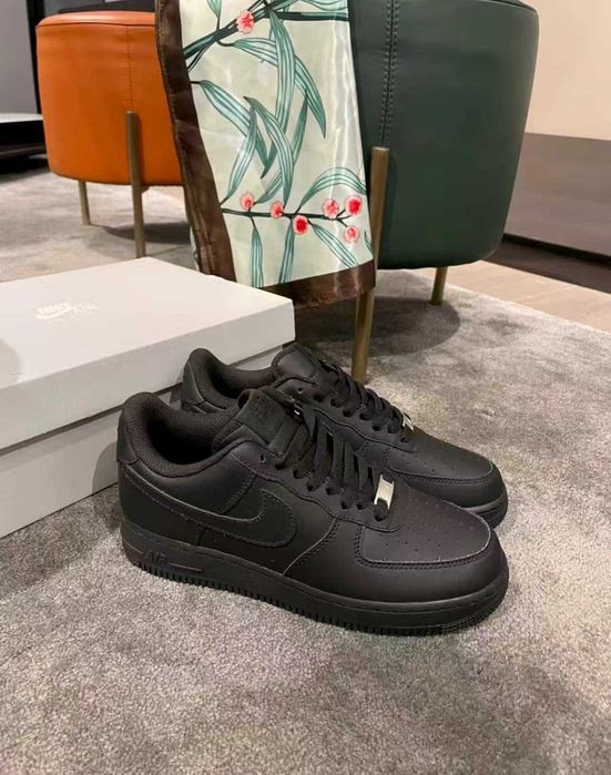 "Buty Trampki" Nike_Air_Force_1_Low Black r.38,5