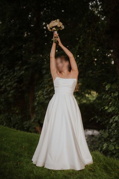 Suknia Ślubna gorsetowa GALA HELAM rozmiar M