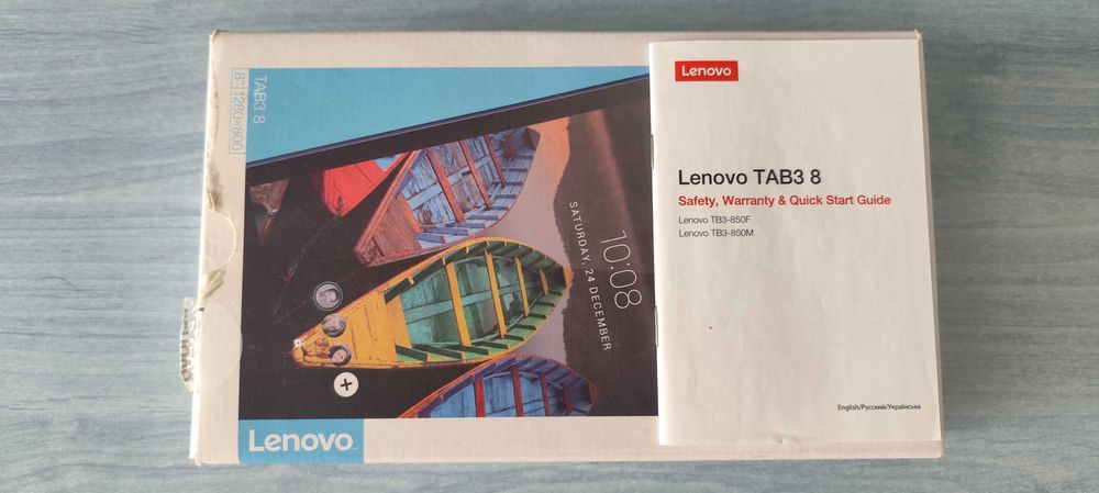 Планшет Lenovo TB3-850M