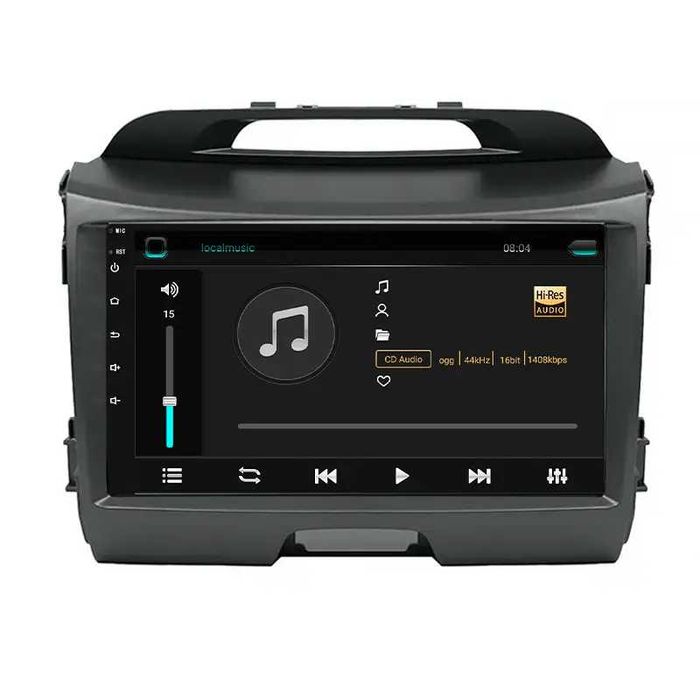 Магнитола Kia K5, Optima, Rio, Sorento, Sportage,GPS Android Bluetooth