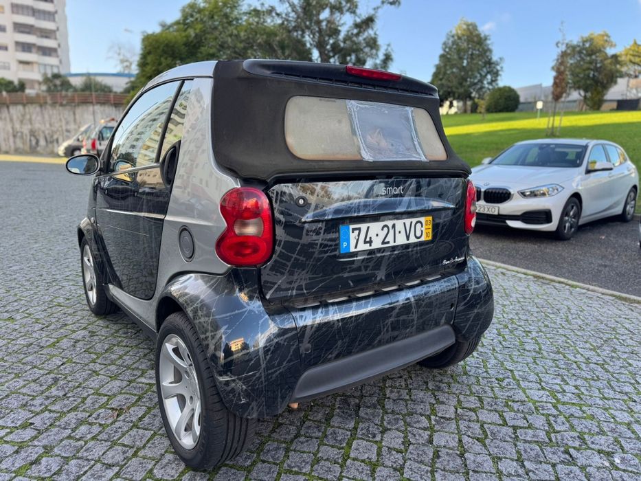 Smart Fortwo Cabrio 0.7 gasolina com 170.000 mil km 2003 em bom estado