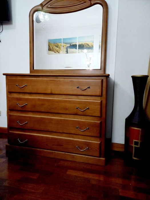 Mobília completa Quarto casal cerejeira.