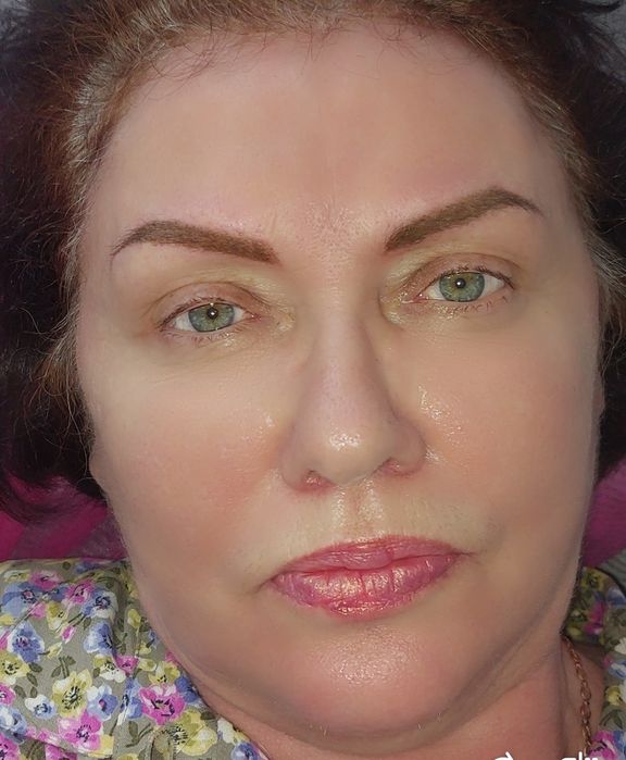 Перманентный макияж брів