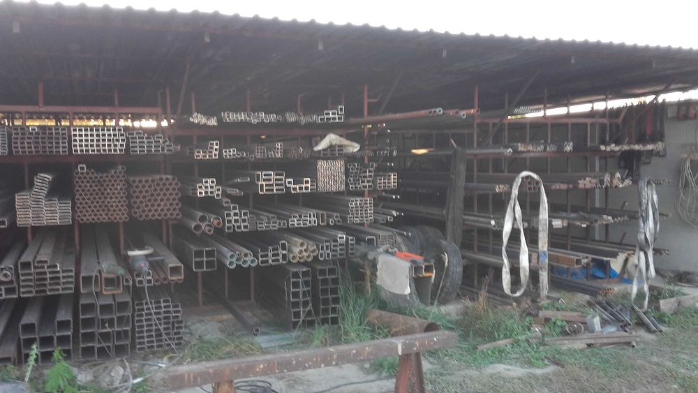 Regały, stojaki do magazynowania profili, stali