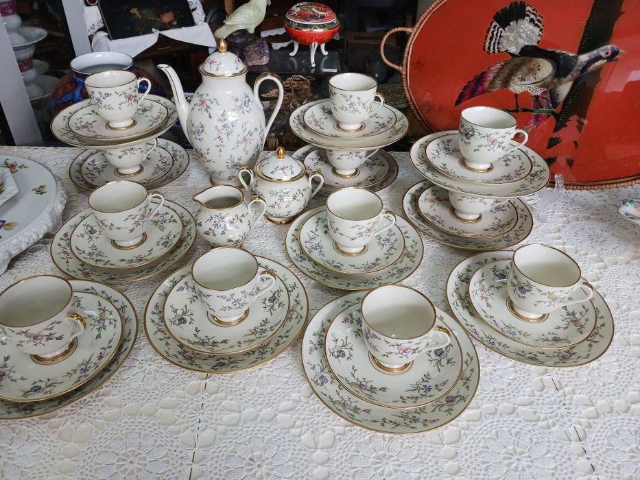 Serwis 12 osob Furstenberg księżna Fabiola  łączka