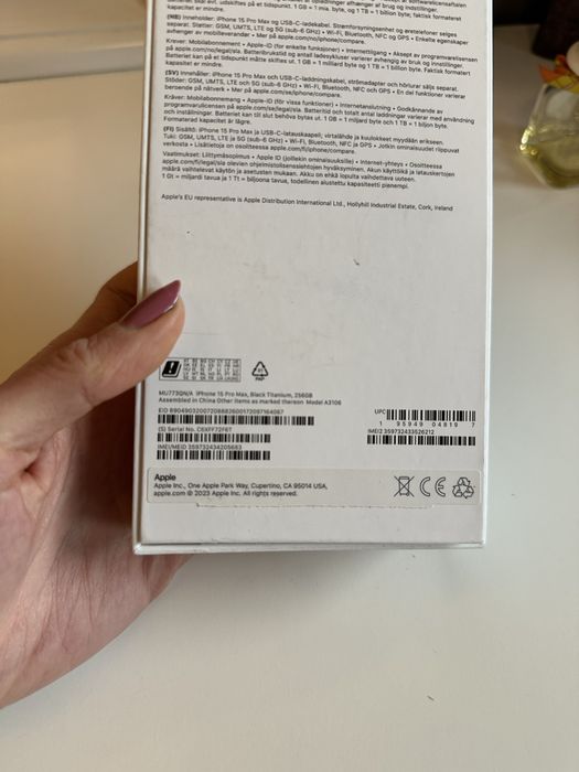 Iphone 15 pro max 256 gb czarny zadbany !!