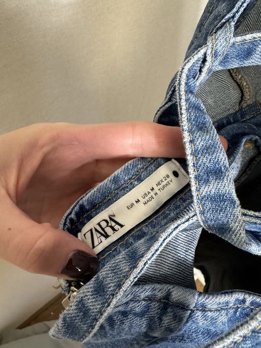 Джинсовий сарафан zara