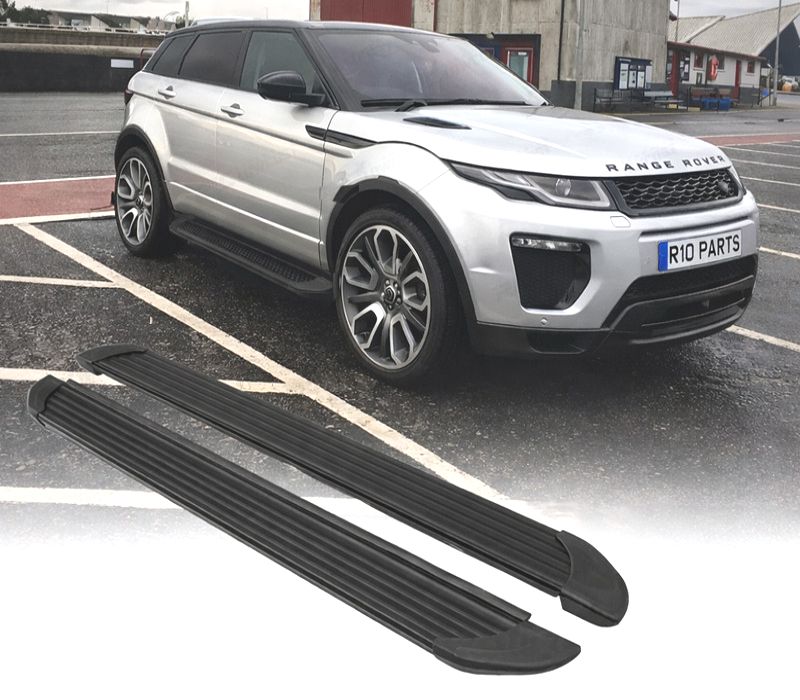ESTRIBOS LATERAIS PRETOS RANGE ROVER EVOQUE