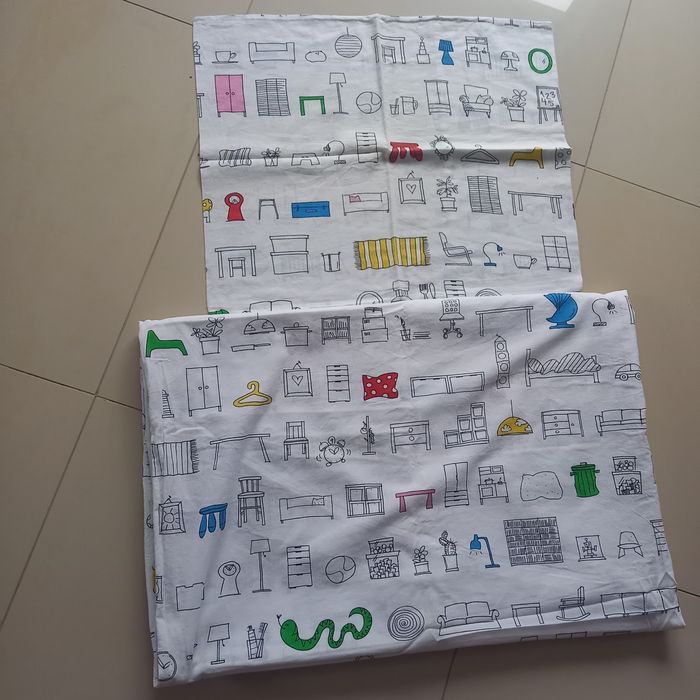 Piękna pościel Ikea 145/200 i poduszka 50/60