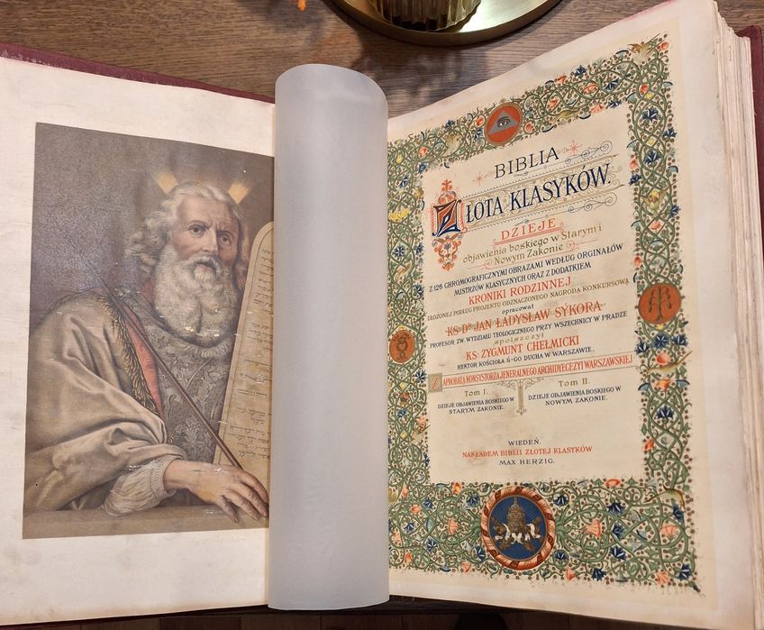 Biblia Złota Klasyków 1898 r.