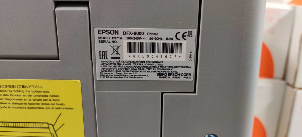 Epson DFX-9000 impressora de agulhas
