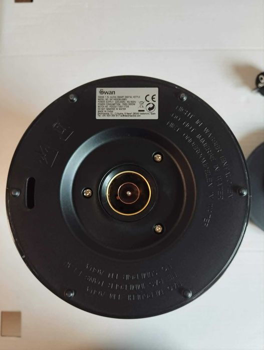 Czajnik Elektryczny Smart WiFi Alexa Swan 1.5L Czarny