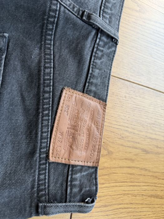Чорні джинси Levi’s 502 32*34