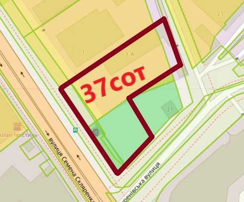 Фасадна ділянка під комерцію Оболонський-Подільський р-н