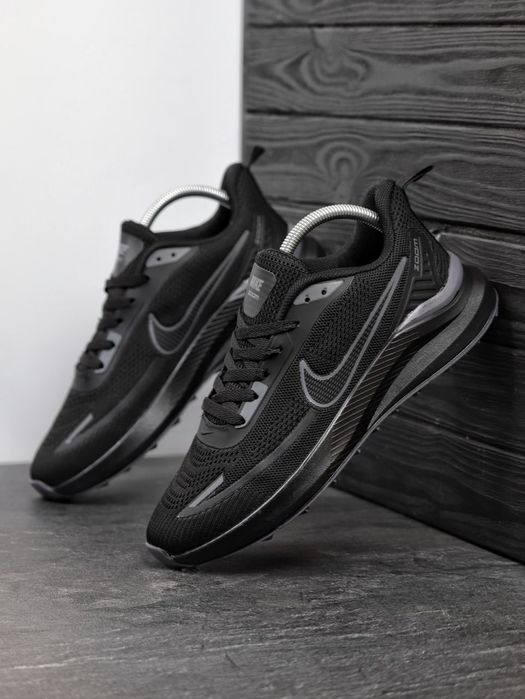 Кросівки Кроссовки Nike zoom Black Чёрный Чорний Кросовки демісезон