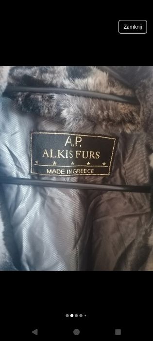 Piękne futerko zimowe