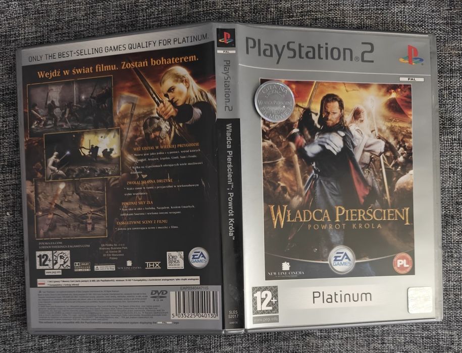 Władca Pierścieni - Powrót Króla  gra na PS 2