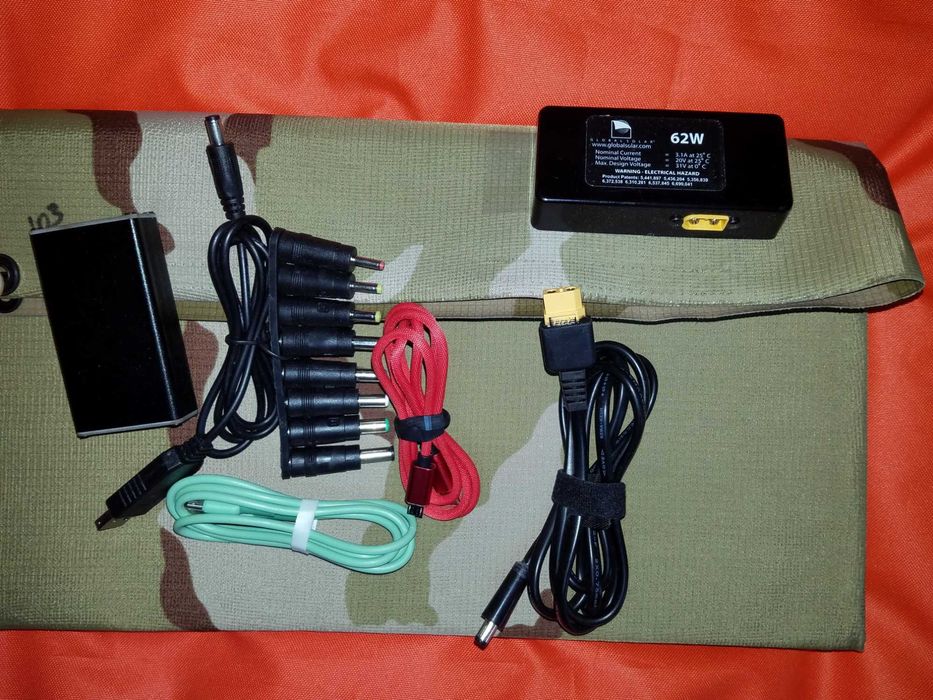 Гибкая солнечная панель пехоты США Globalsolar 62W 32в.