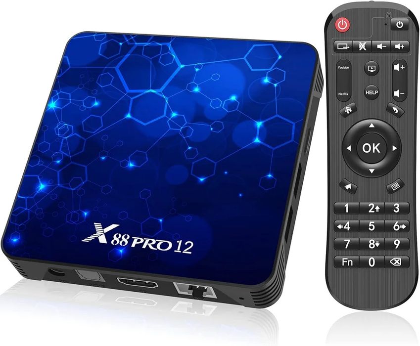 X88 Pro Plus 4/32 Гб Android Smart TV Box ТВ приставка