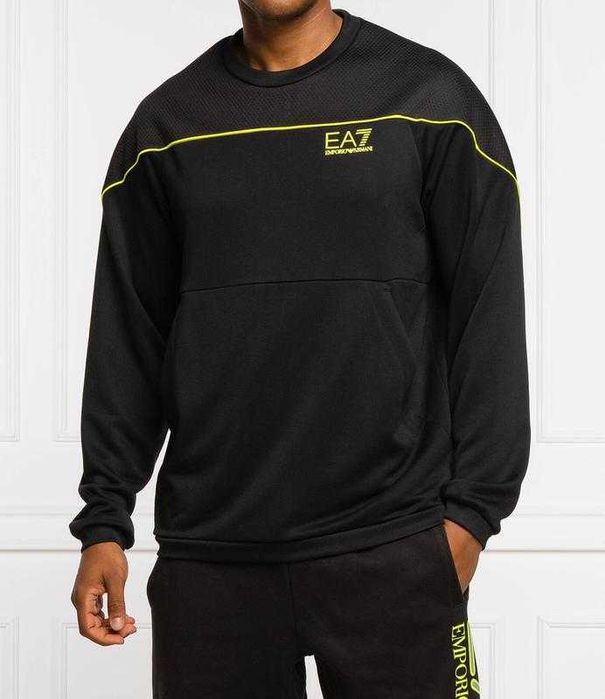 Брендовый мужской свитшот EA7 Emporio Armani оригинал