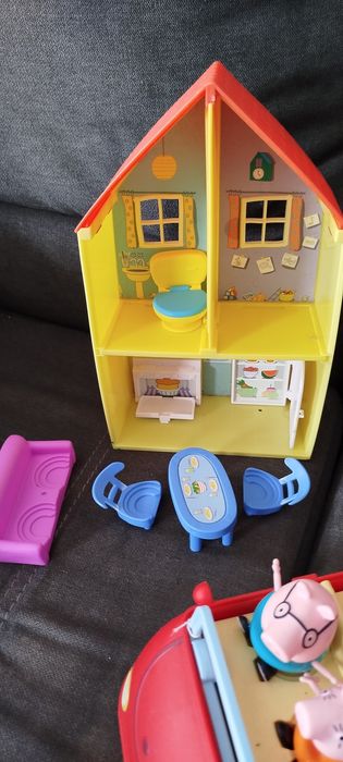 Casa e carro da Peppa Pig