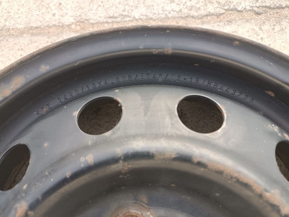 Felgi stalowe 4x100 R13 ET 46 . Augustów • OLX.pl