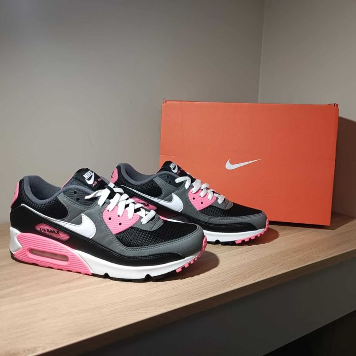 Nike Air Max 90 r. 45 (29 cm) Black/White-Iron Grey-Sunset P
