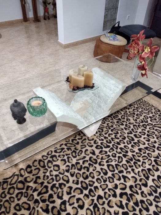 Mesa de centro e de apoio