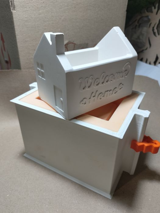 Силиконовая форма для кашпо