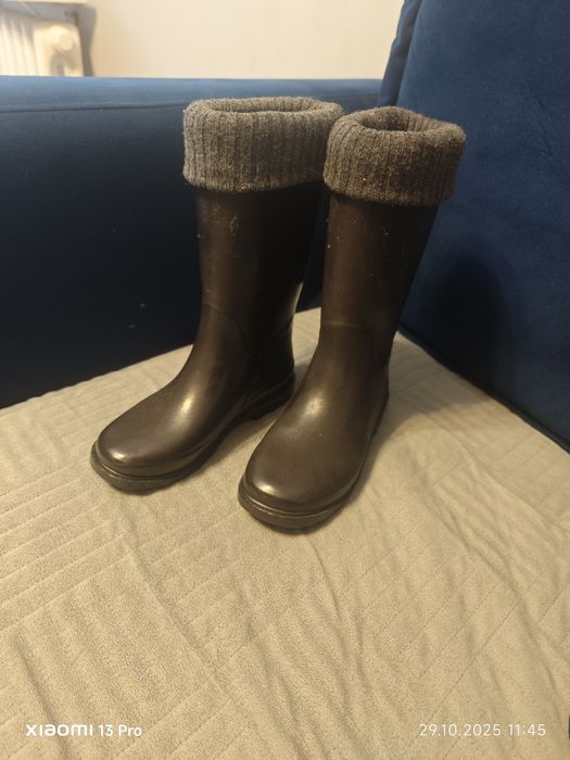 Ocieplane kalosze ZARA r.33