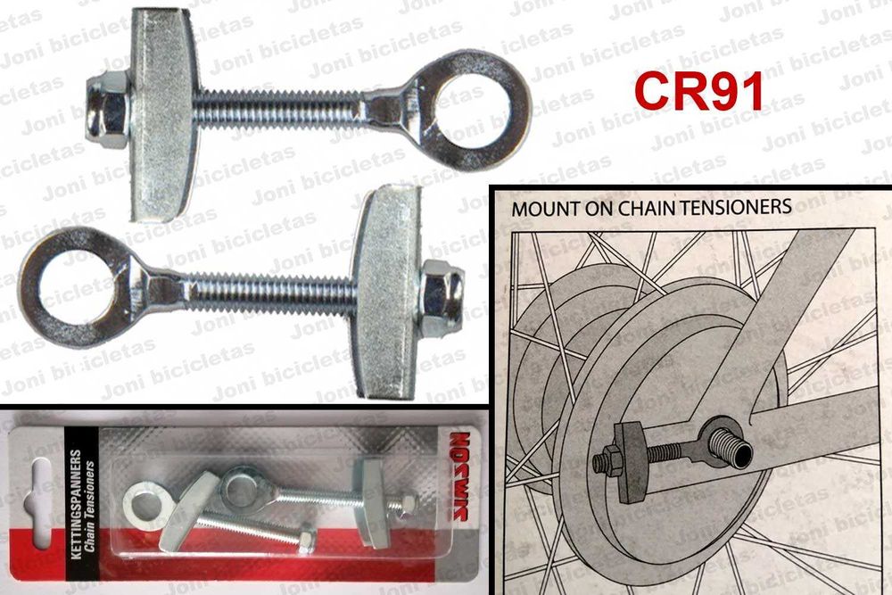 Esticador de corrente e abraçadeira anti-queda de corrente