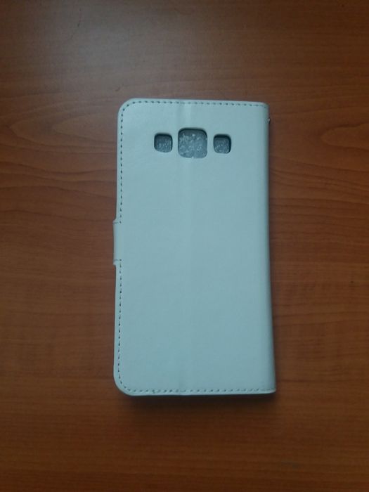 Capa Samsung A5 tipo couro branco [nova]