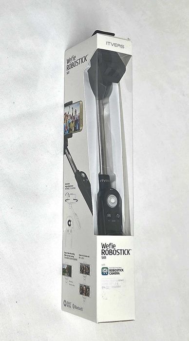 Selfie Stick Bluetooth com Tripé - Wefie Robotstick S01
