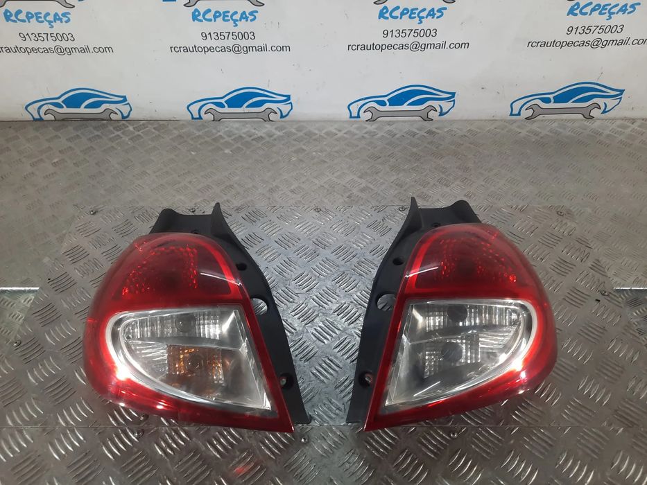 FAROLIM FAROLINS ESQUERDO DIREITO RENAULT CLIO III 3 MK3 FASE II 2